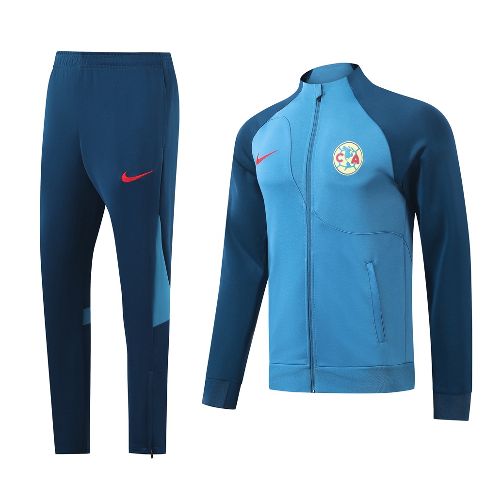24-25 America Blue Jacket Tracksuit/ 24-25美洲蓝色夹克训练服