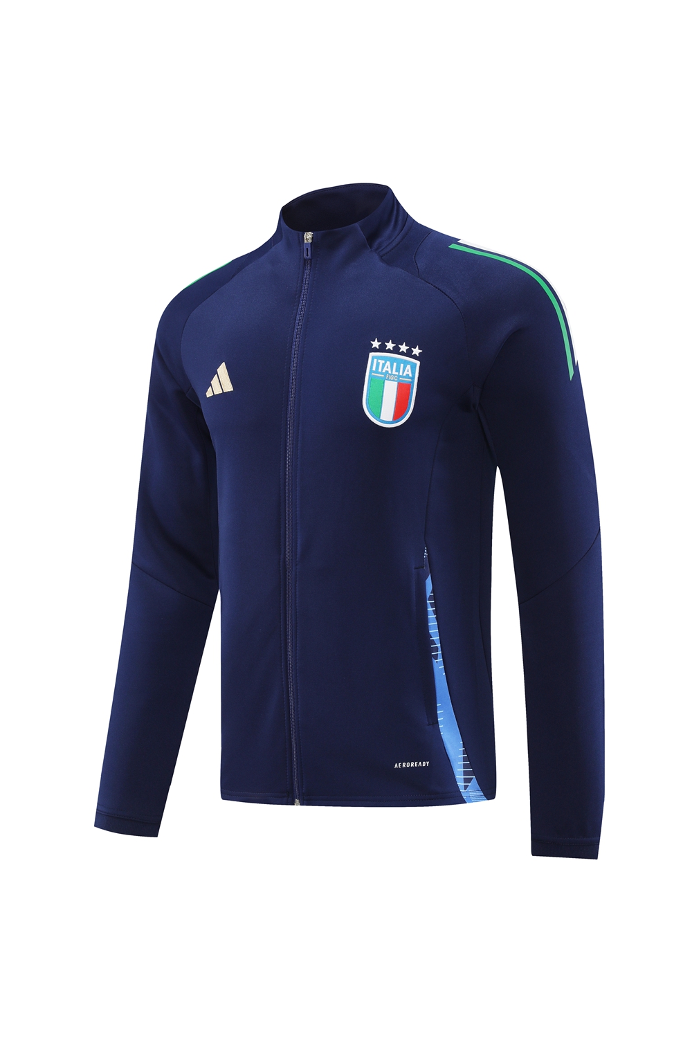 2024 Italy Blue Jacket Tracksuit/ 2024意大利蓝色夹克训练服
