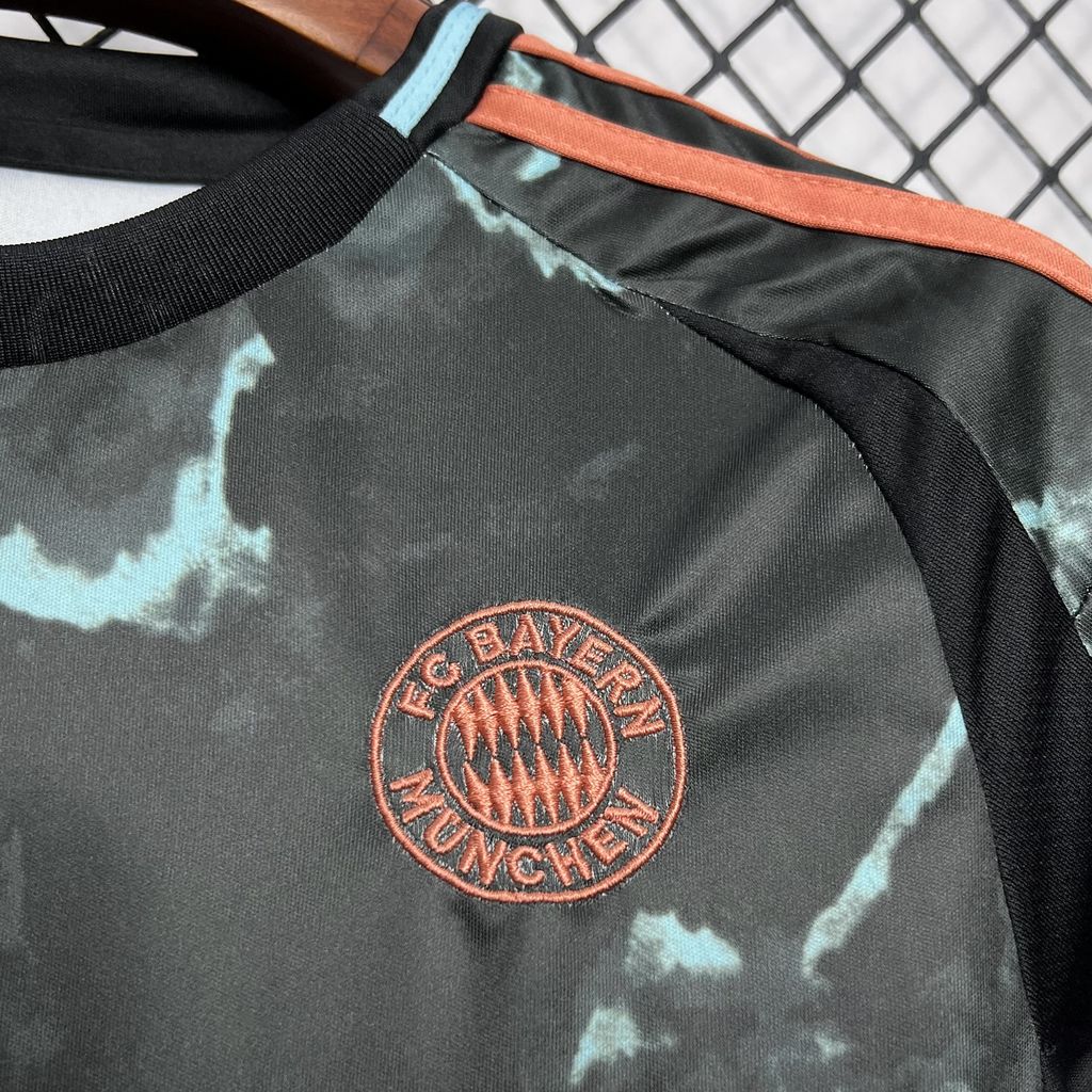 24-25 Bayern Munich Away Kids Kit/ 24-25拜仁客场童装