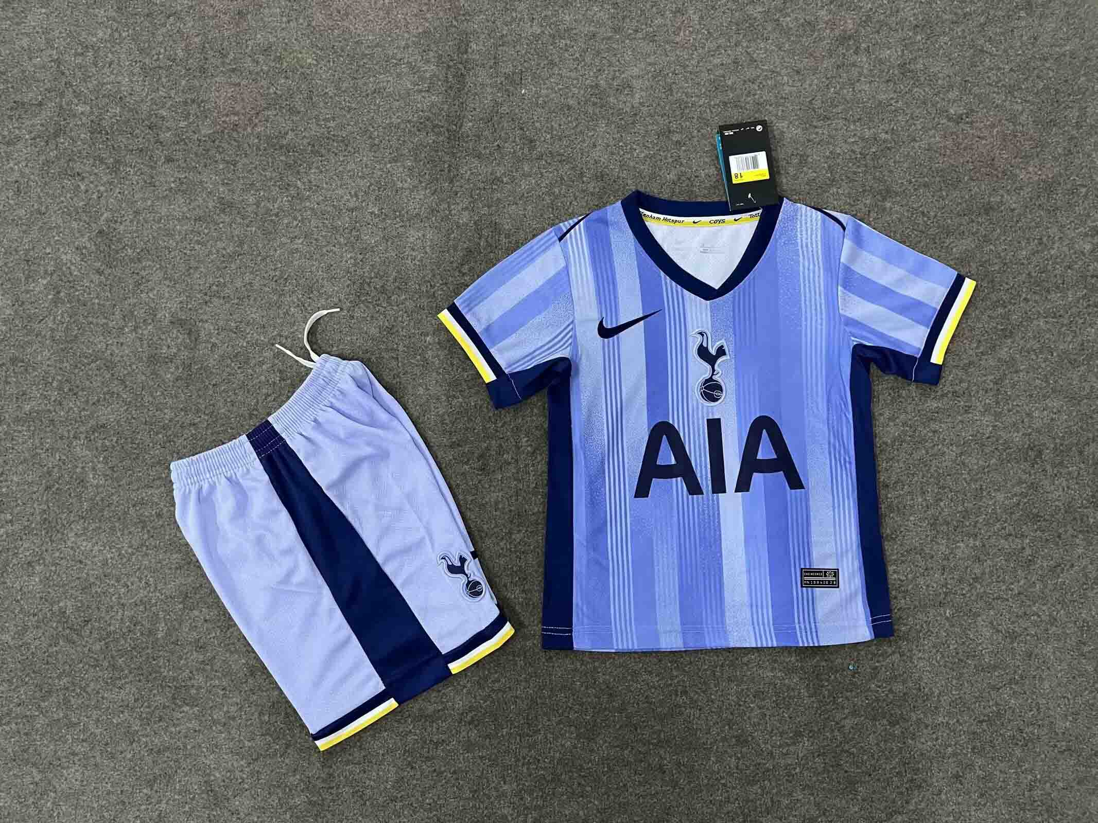 24-25 Tottenham Away Kids Kit/ 24-25 热刺客场童装