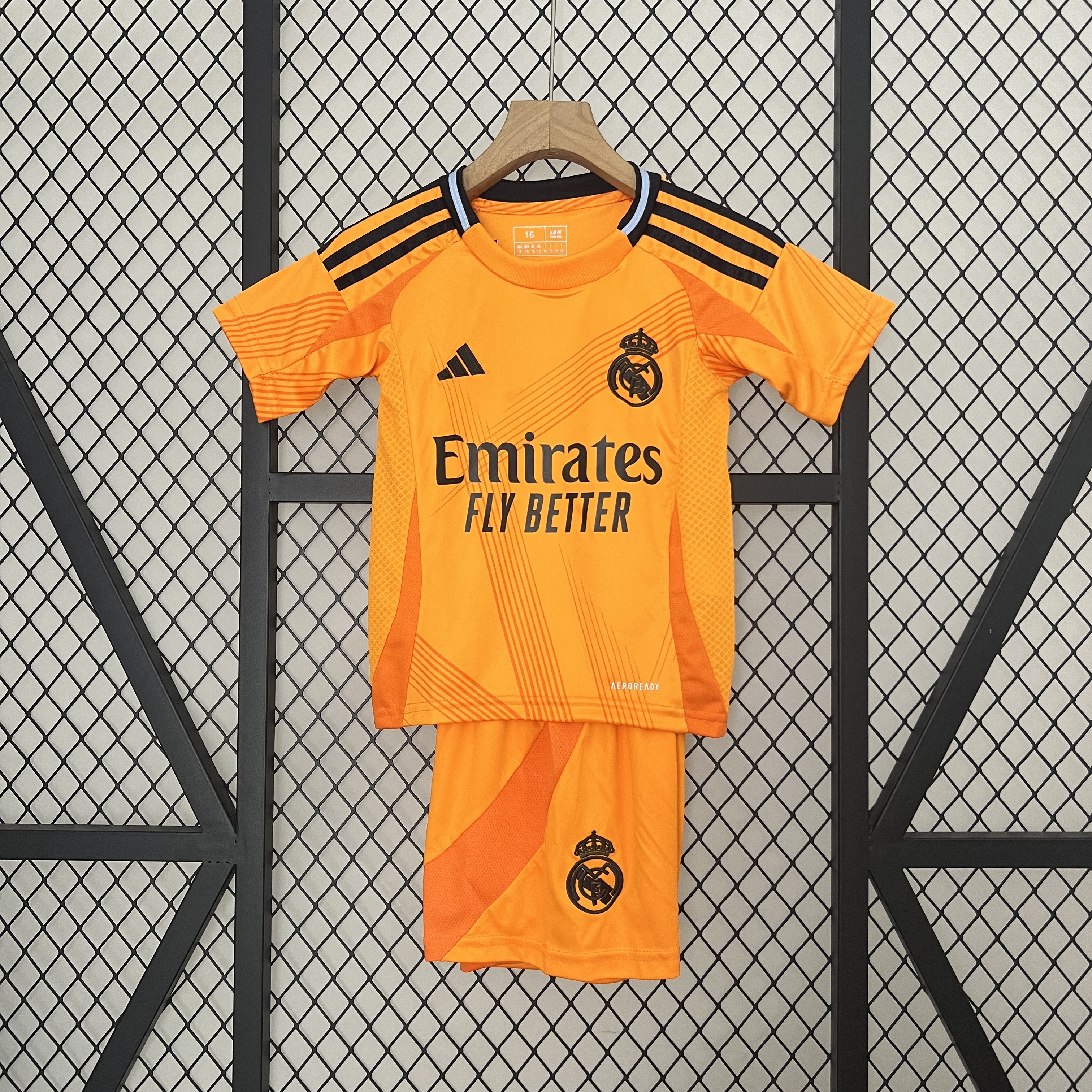 24-25 Real Madrid Away Kid Kit/24-25皇马客场童装