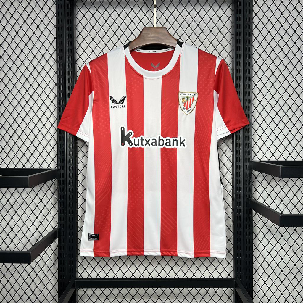 24-25 Bilbao Home Fans Jersey/ 24-25毕尔巴鄂主场球迷版