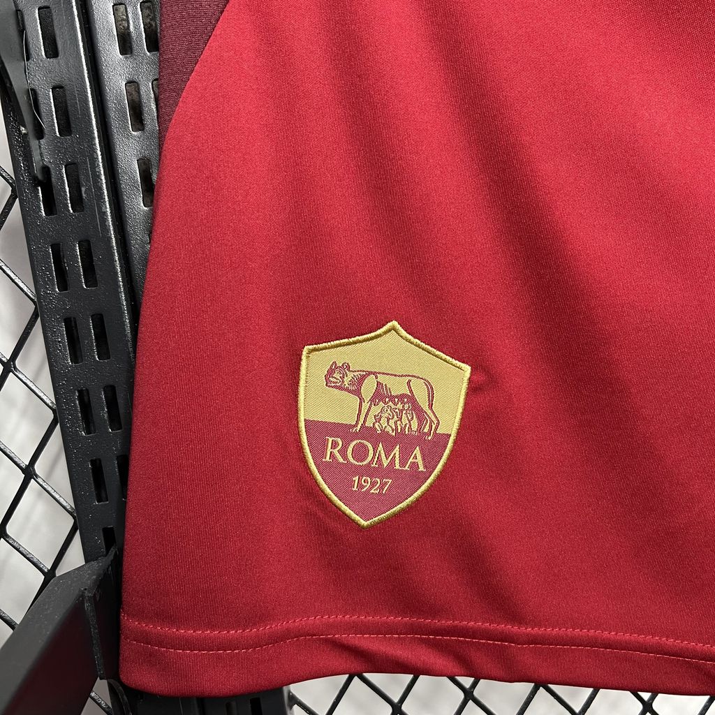 24-25 AS Roma Home Shorts/24-25 罗马主场短裤