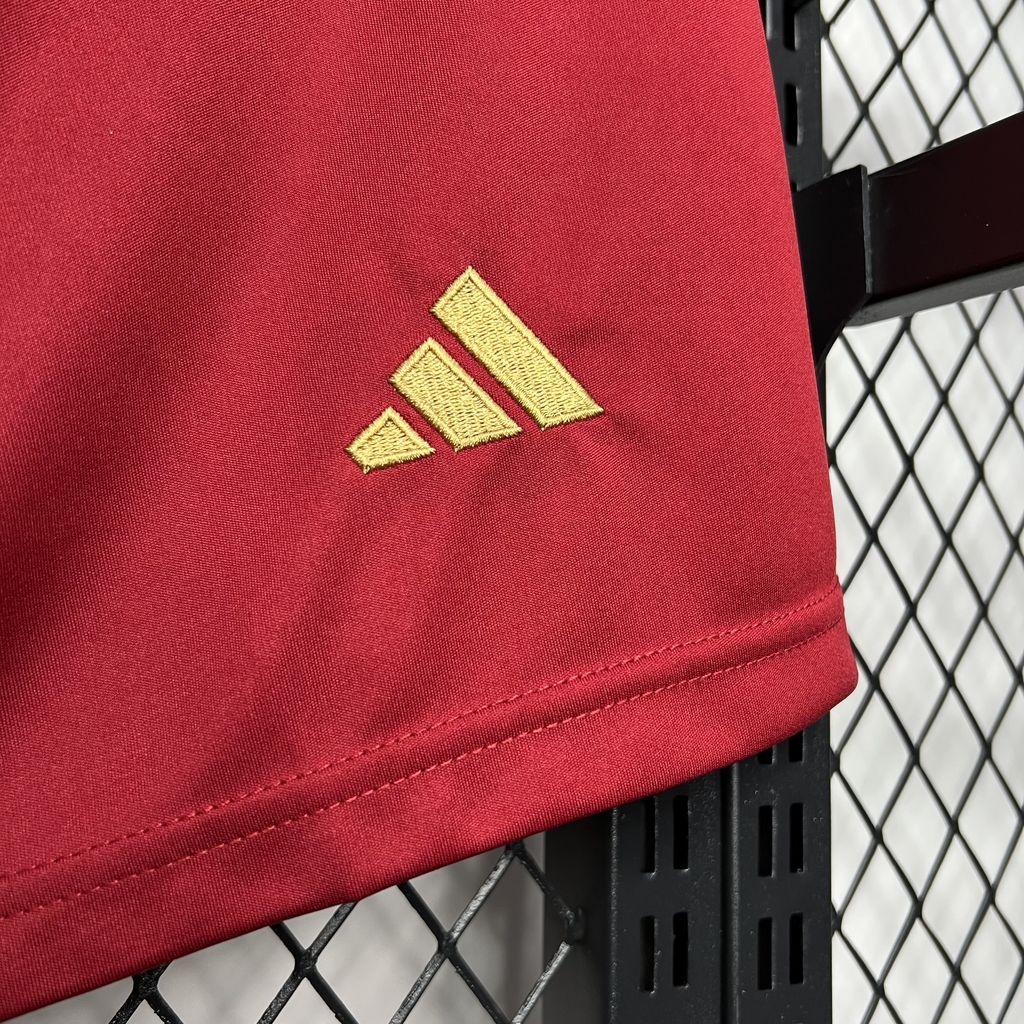 24-25 AS Roma Home Shorts/24-25 罗马主场短裤