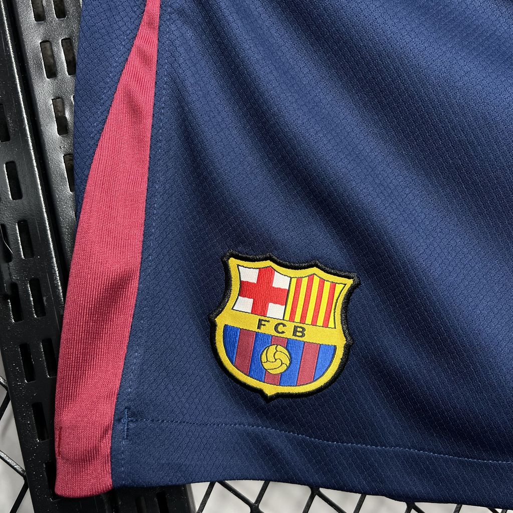 24-25 Barcelona Home Shorts/24-25巴萨主场短裤