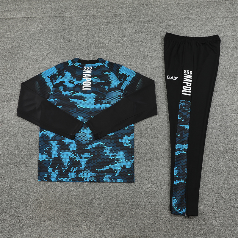 24-25 Napoli Training Suit/24-25那不勒斯半拉训练服