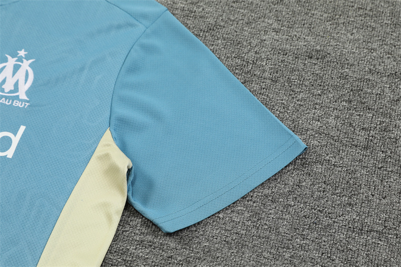24-25 Olympique Marseille Short Sleeve Training Suit/ 24-25马赛短袖训练服