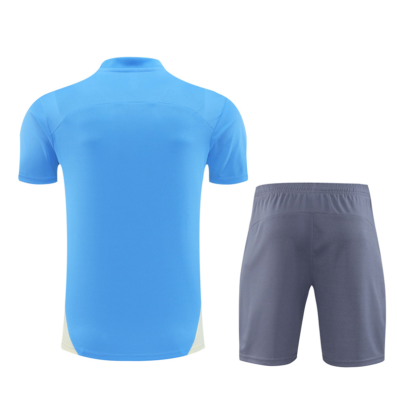 24-25 Manchester City Short Sleeve Training Suit/ 24-25曼城短袖训练服