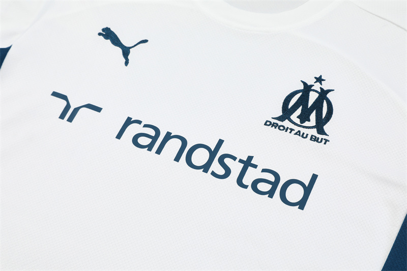24-25 Olympique Marseille Short Sleeve Training Suit/ 24-25马赛短袖训练服