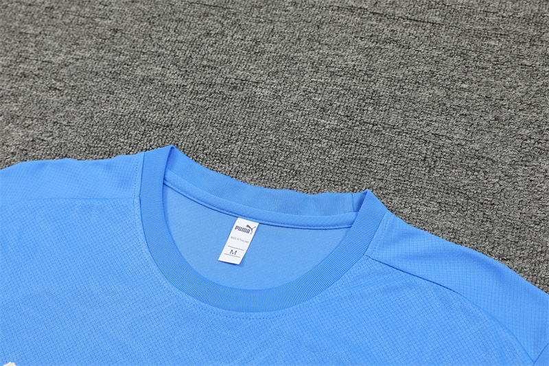 24-25 Manchester City Short Sleeve Training Suit/ 24-25曼城短袖训练服