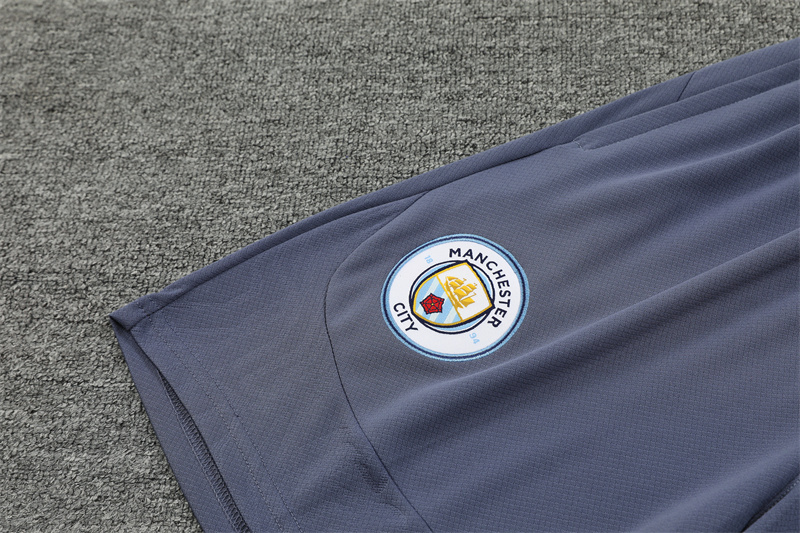 24-25 Manchester City Short Sleeve Training Suit/ 24-25曼城短袖训练服