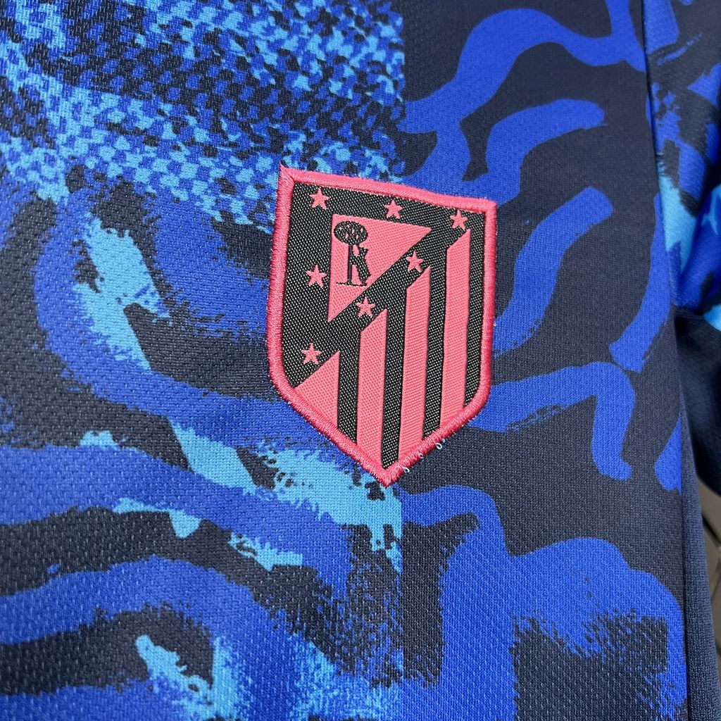 24-25 Atletico Madrid Third Kids Kit/24-25马竞第二客场童装