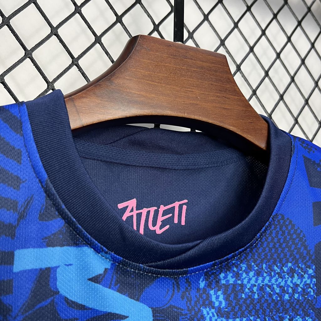 24-25 Atletico Madrid Third Kids Kit/24-25马竞第二客场童装