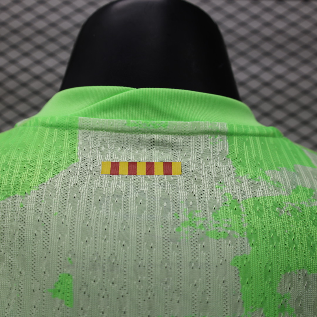 24-25 Barcelona Third Player VersionJersey/ 24-25巴萨第二客场球员版