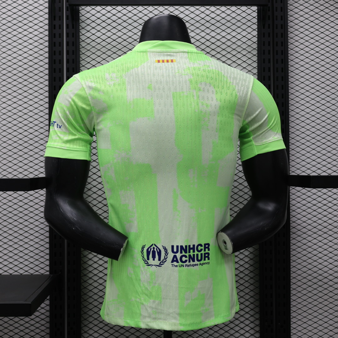 24-25 Barcelona Third Player VersionJersey/ 24-25巴萨第二客场球员版