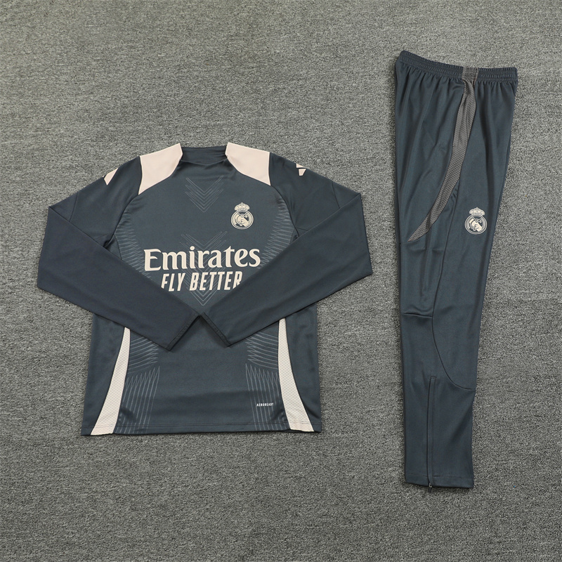 24-25 Real Madrid Player Version Training Suit/24-25皇马半拉训练服,球员版