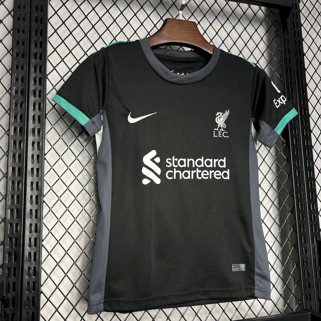 24-25 Liverpool Away Kid Kit/24-25利物浦客场童装