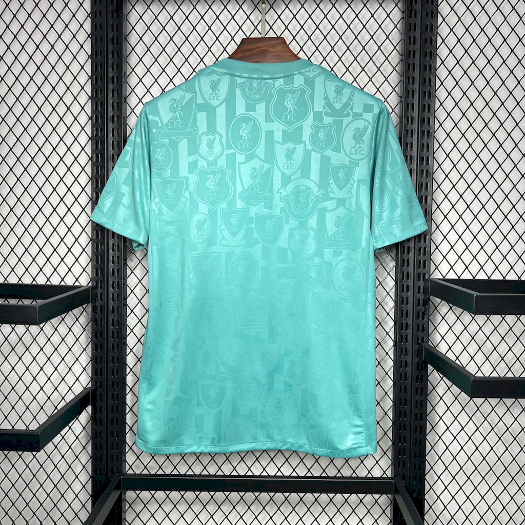 24-25 Liverpool Green Training Fans Jersey/24-25利物浦绿色训练服球迷版