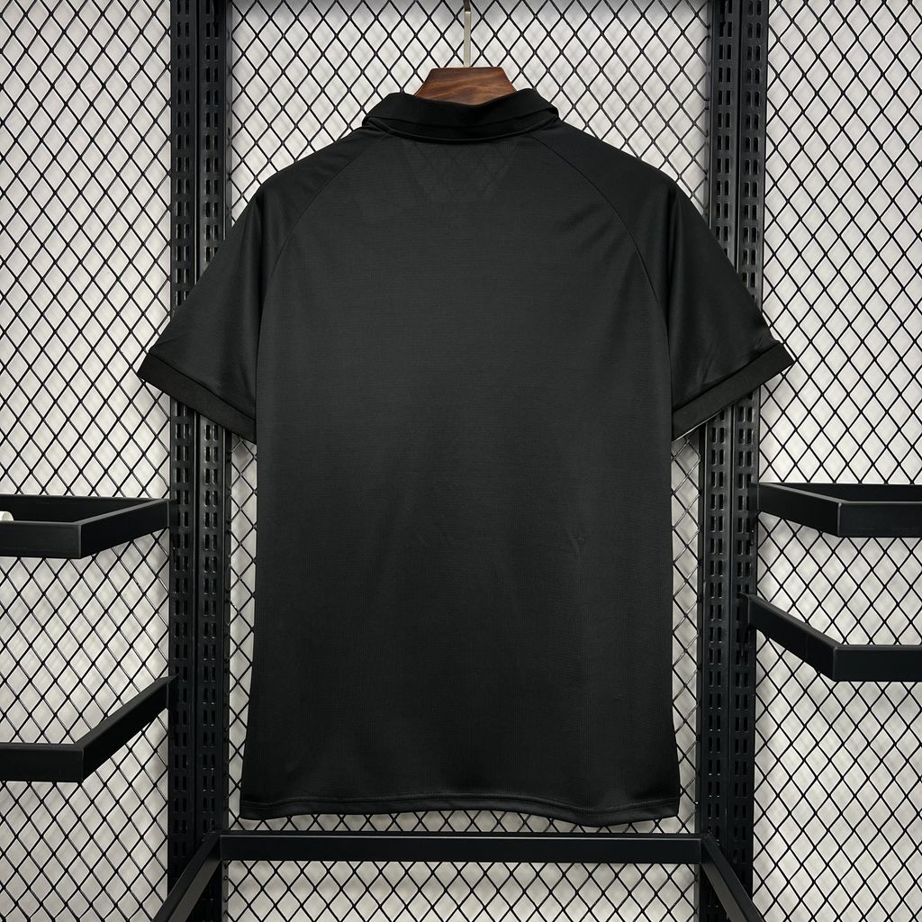 24-25 Olympique Marseille 125th Anniversary Black Fans Jersey/24-25马赛周年版黑色球迷版