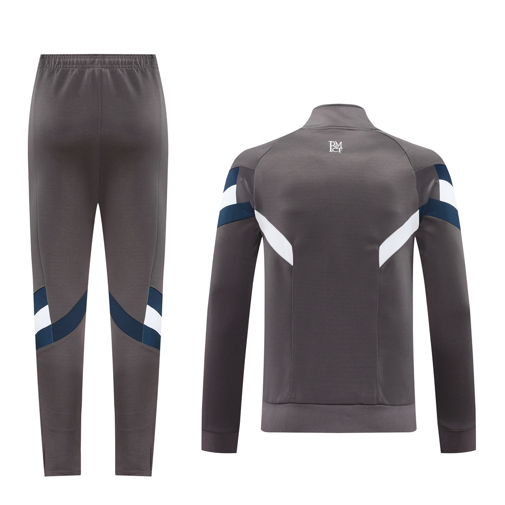 24-25 Real Madrid Grey Jacket Tracksuit/ 24-25皇马夹克训练服