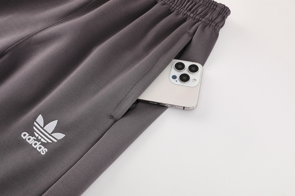 24-25 Real Madrid Grey Jacket Tracksuit/ 24-25皇马夹克训练服