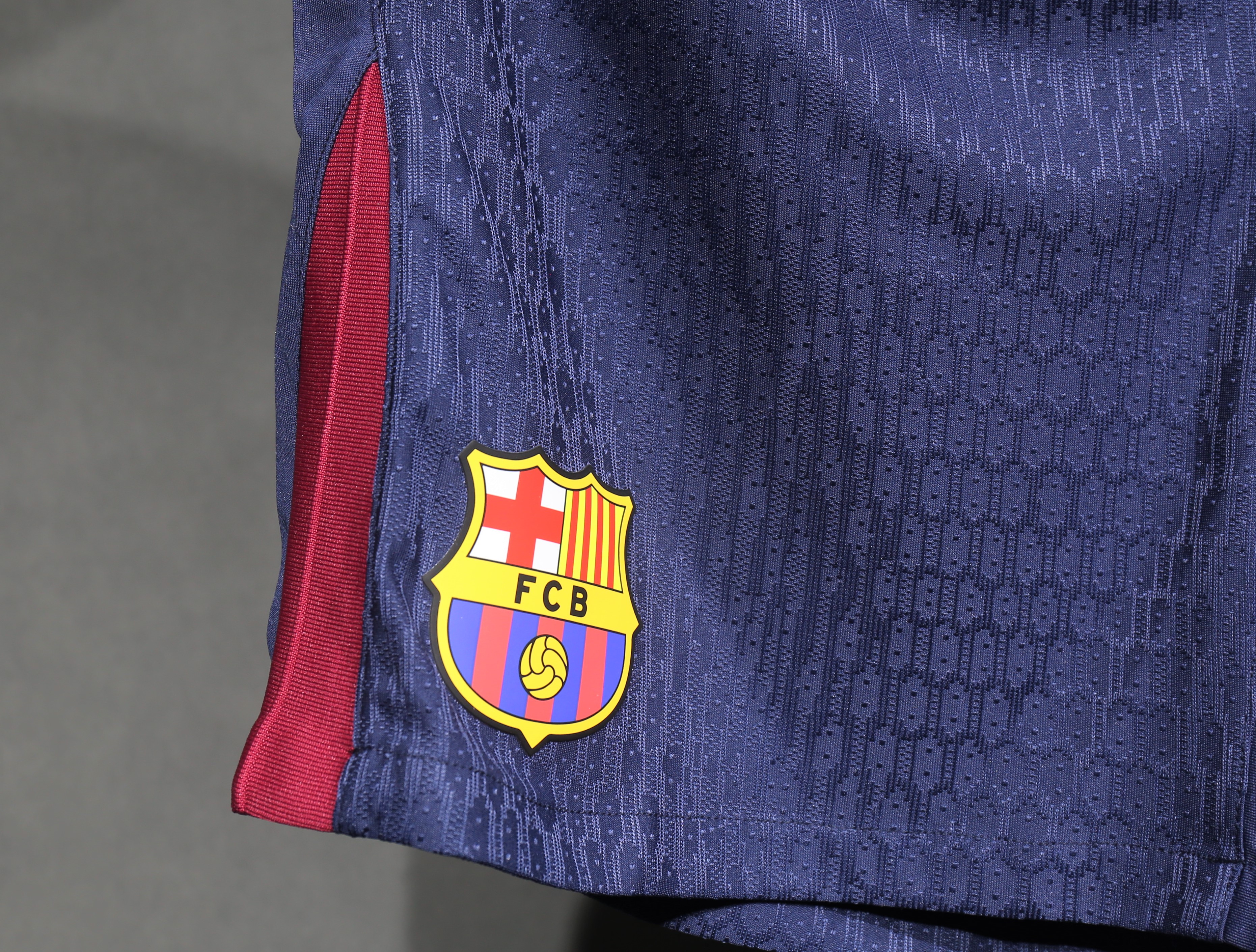 24-25 Barcelona Home Player Shorts/24-25巴萨主场球员短裤