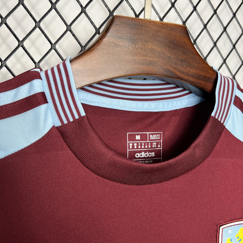 24-25 Aston Villa Home Fans Jersey/24-25 阿斯顿维拉主场球迷版