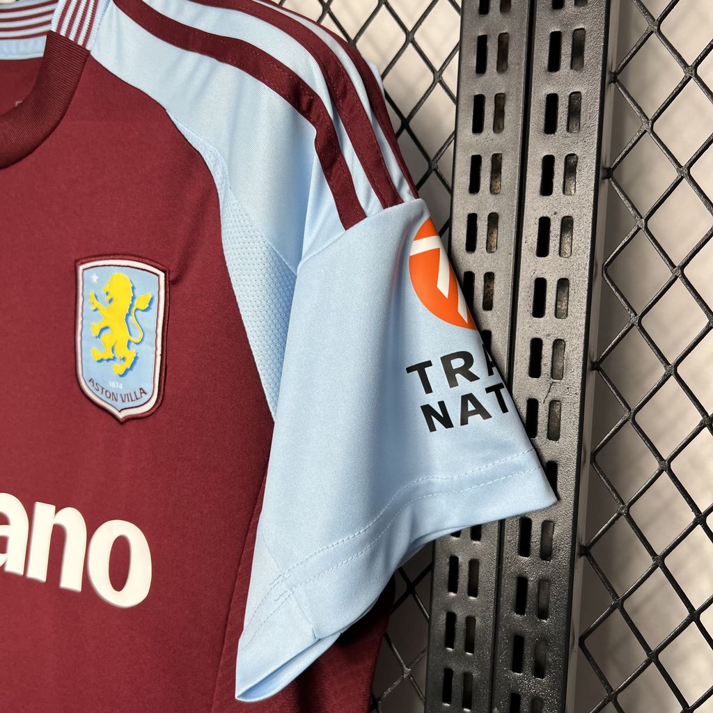 24-25 Aston Villa Home Fans Jersey/24-25 阿斯顿维拉主场球迷版