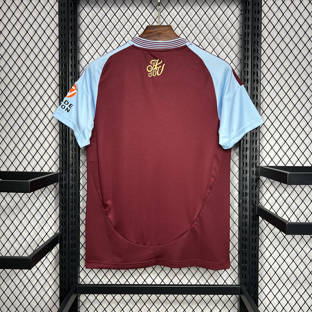24-25 Aston Villa Home Fans Jersey/24-25 阿斯顿维拉主场球迷版