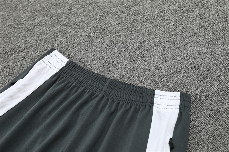 24-25 Manchester United Grey Player Version Training Suit/24-25曼联半拉训练服,球员版