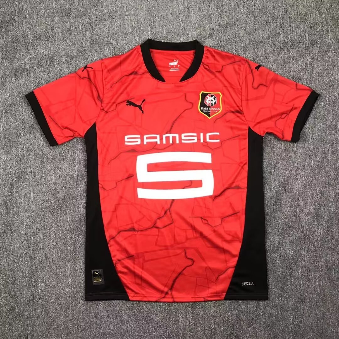 24-25 Rennais Home Fans Jersey/24-25雷恩主场球迷版