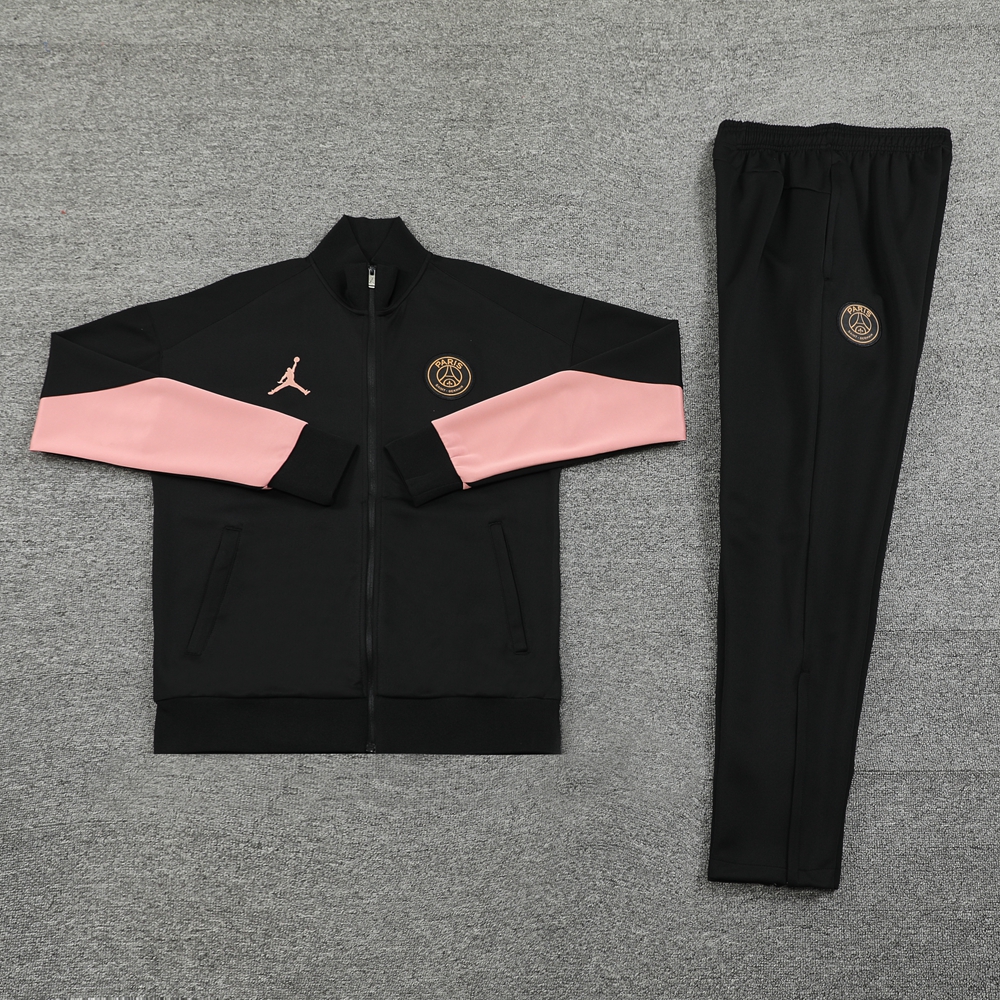 24-25 PSG Black Jacket Tracksuit/ 24-25巴黎夹克训练服