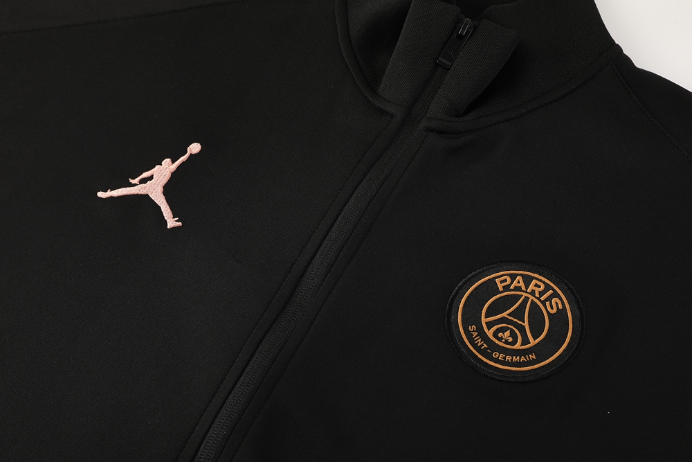 24-25 PSG Black Jacket Tracksuit/ 24-25巴黎夹克训练服