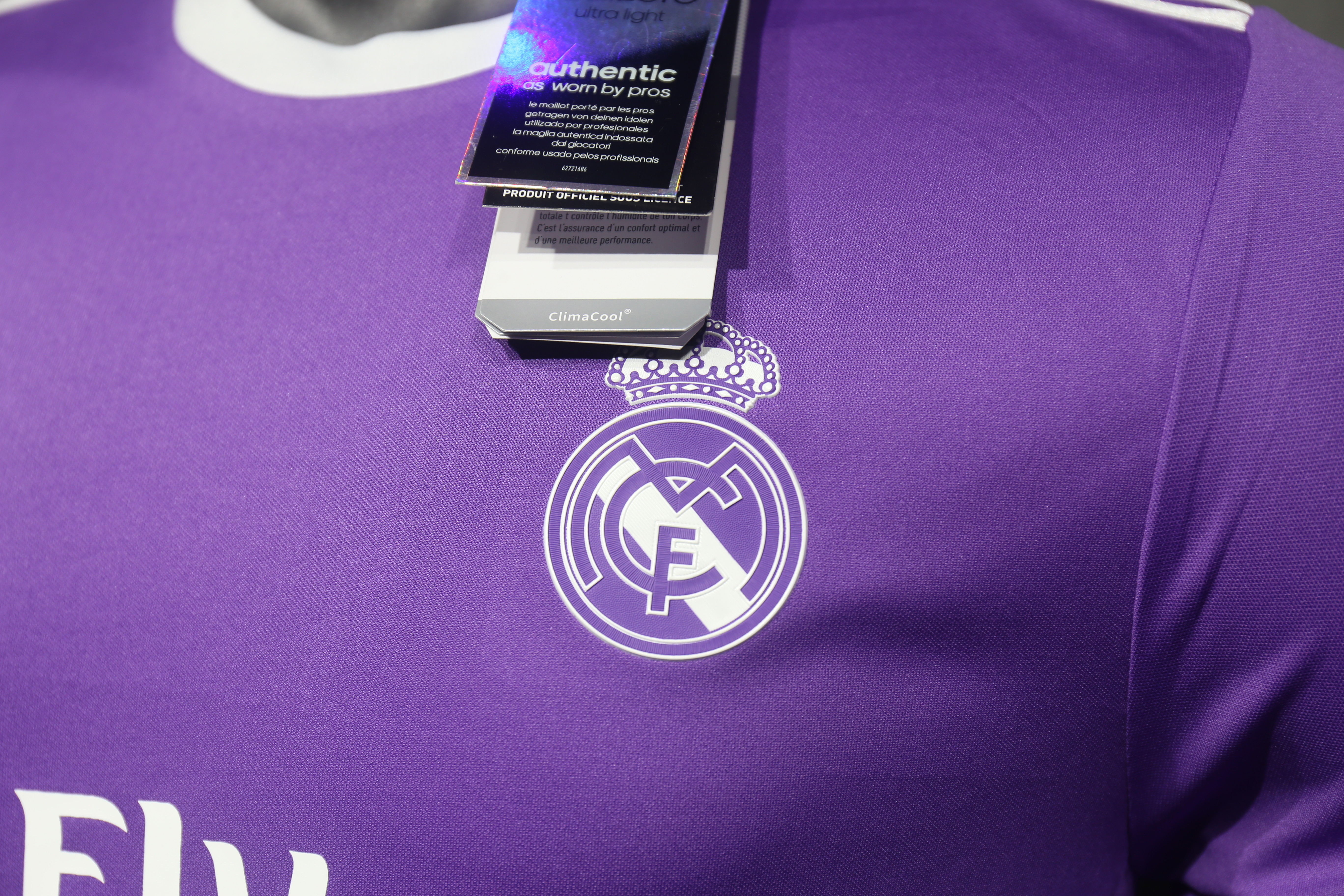 16-17 Real Madrid Away Retro Player Jersey/16-17 皇马客场球员