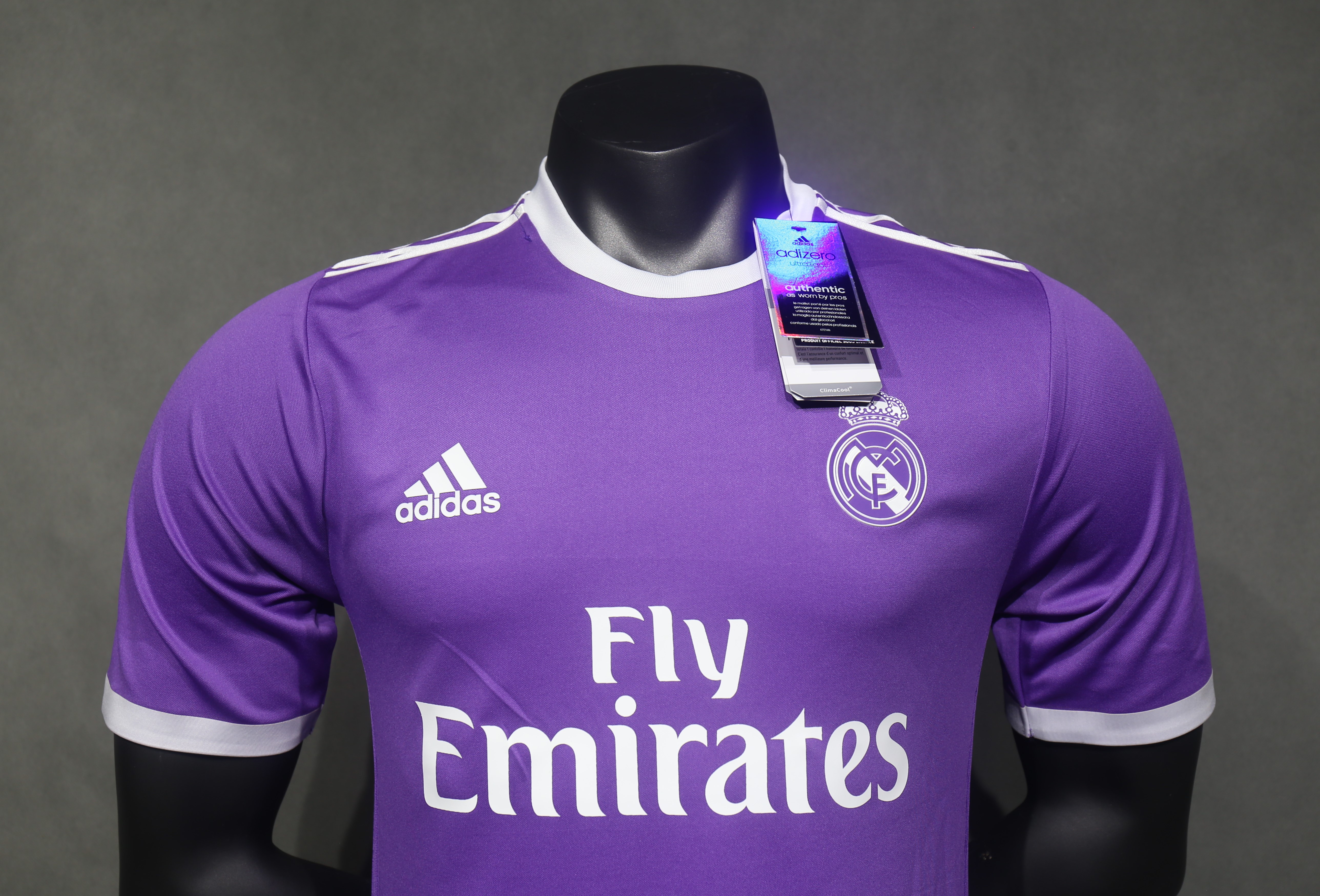 16-17 Real Madrid Away Retro Player Jersey/16-17 皇马客场球员