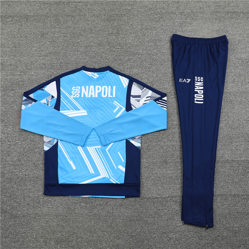 24-25 Napoli Training Suit/24-25那不勒斯半拉训练服