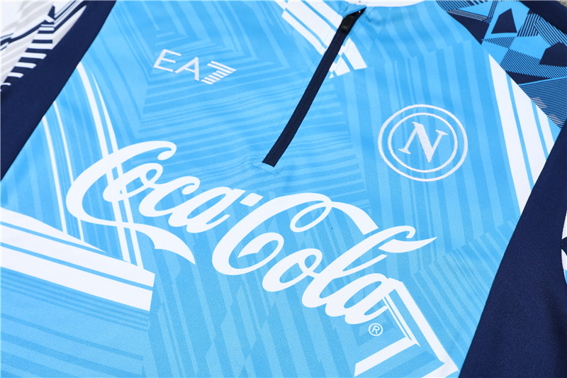 24-25 Napoli Training Suit/24-25那不勒斯半拉训练服