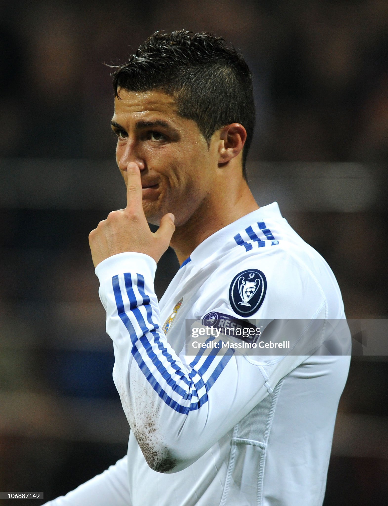 10-11 Real Madrid Home Retro Player Long Sleeve Jersey/10-11 皇马主场复古球员长袖