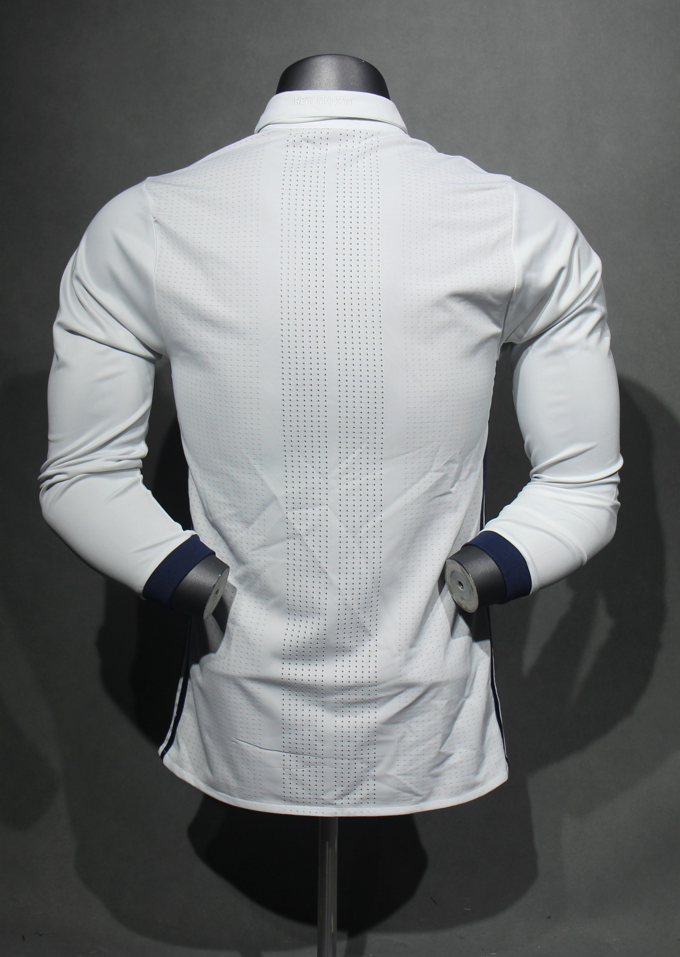 16-17 Real Madrid Home Retro Player Long Sleeve Jersey/16-17皇马主场球员版长袖