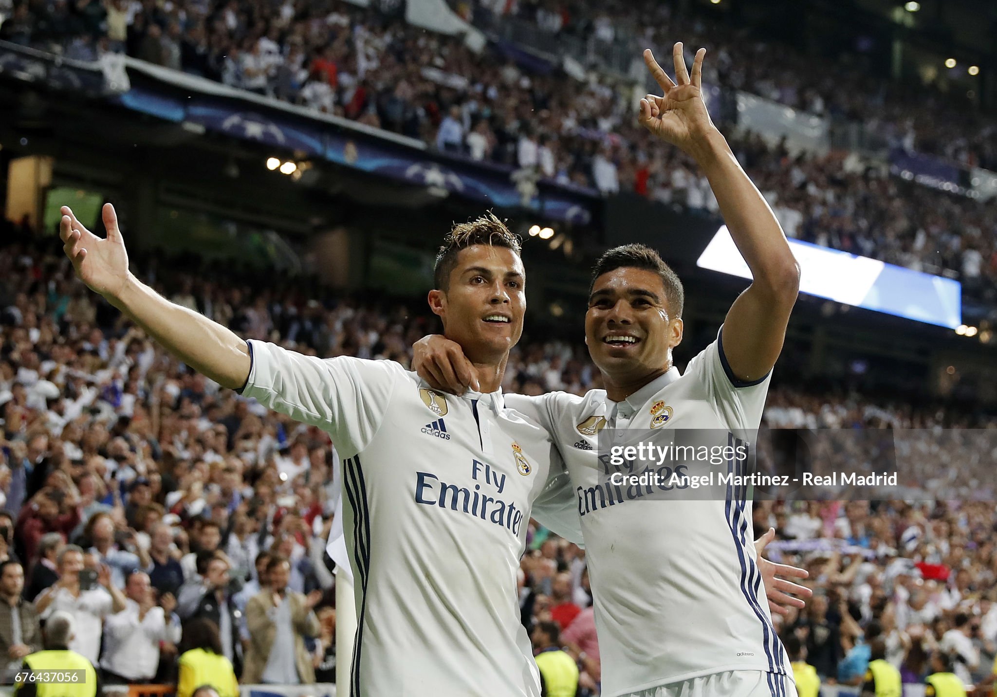 16-17 Real Madrid Home Retro Player Long Sleeve Jersey/16-17皇马主场球员版长袖