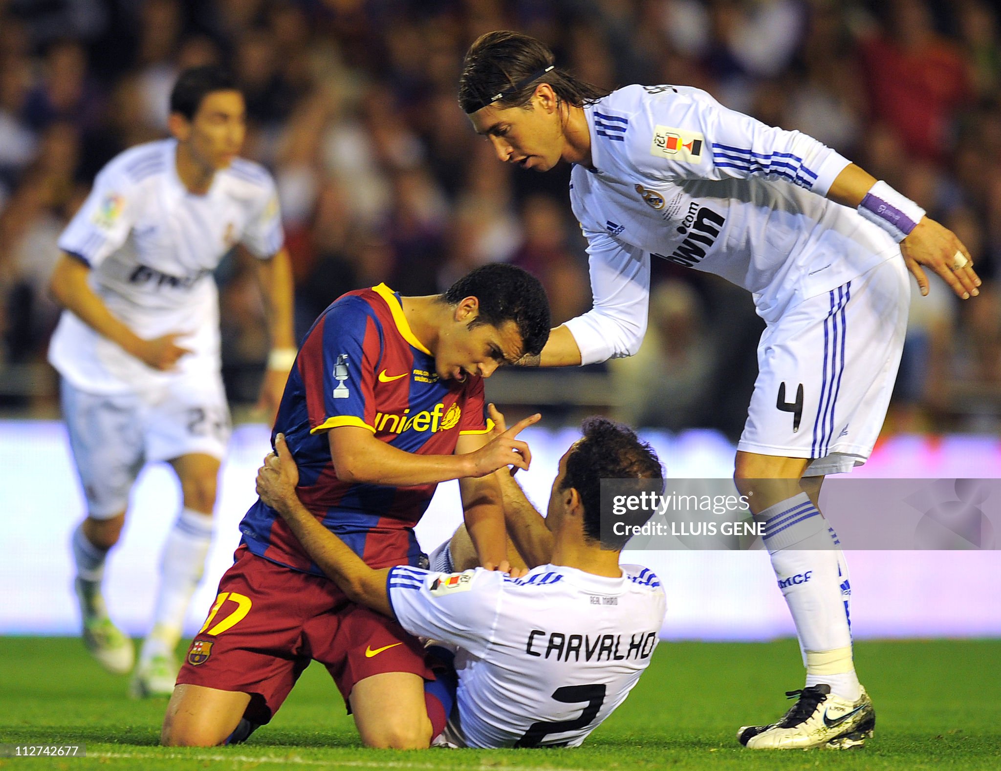 10-11 Real Madrid Home Retro Player Long Sleeve Jersey/10-11 皇马主场复古球员长袖