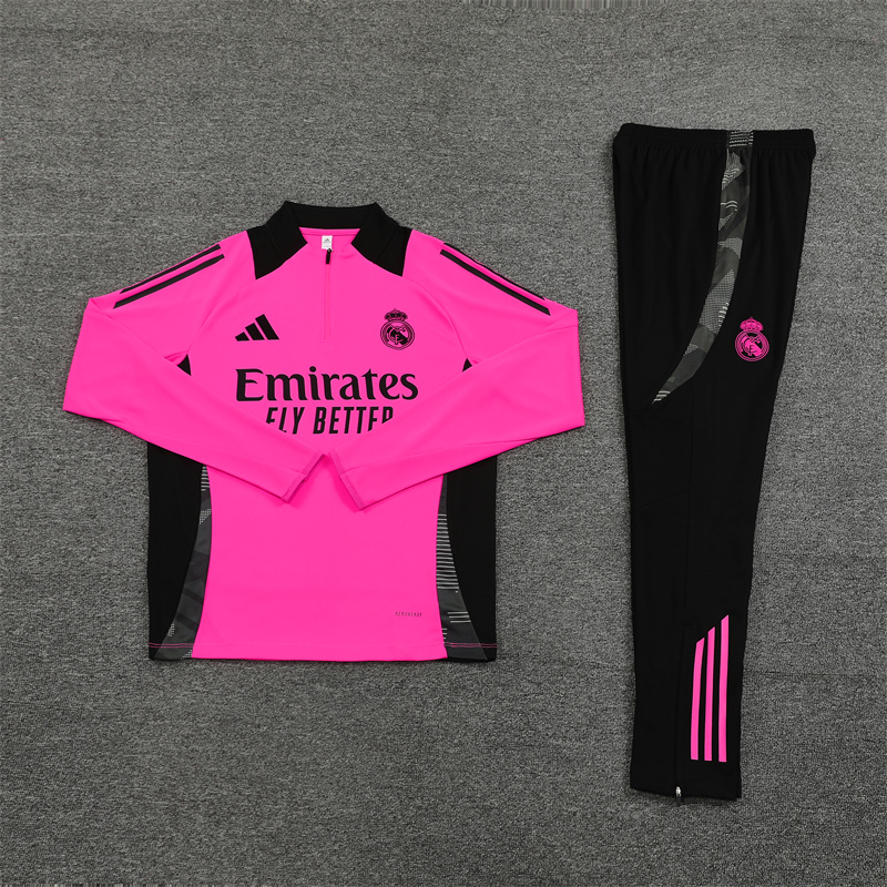 24-25 Real Madrid Training Suit/ 24-25皇马半拉训练服