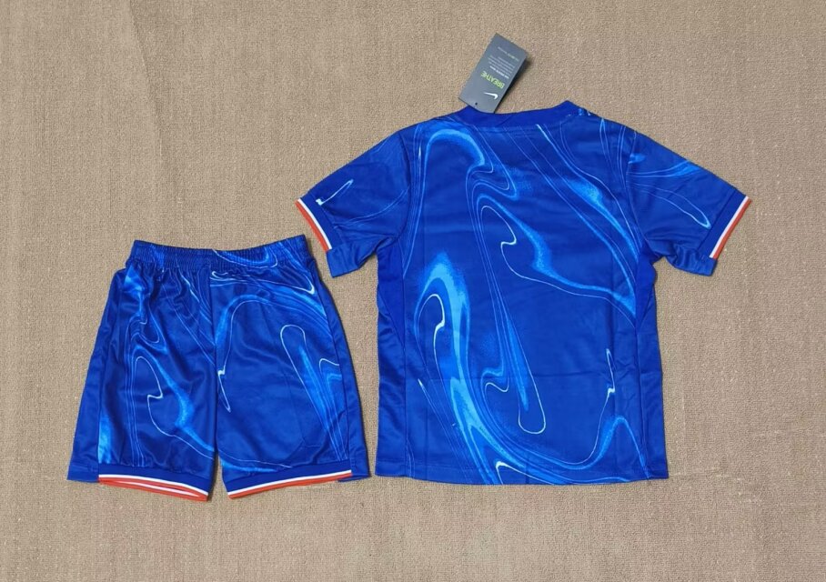 24-25 Chelsea Home Kids kit/24-25切尔西主场童装