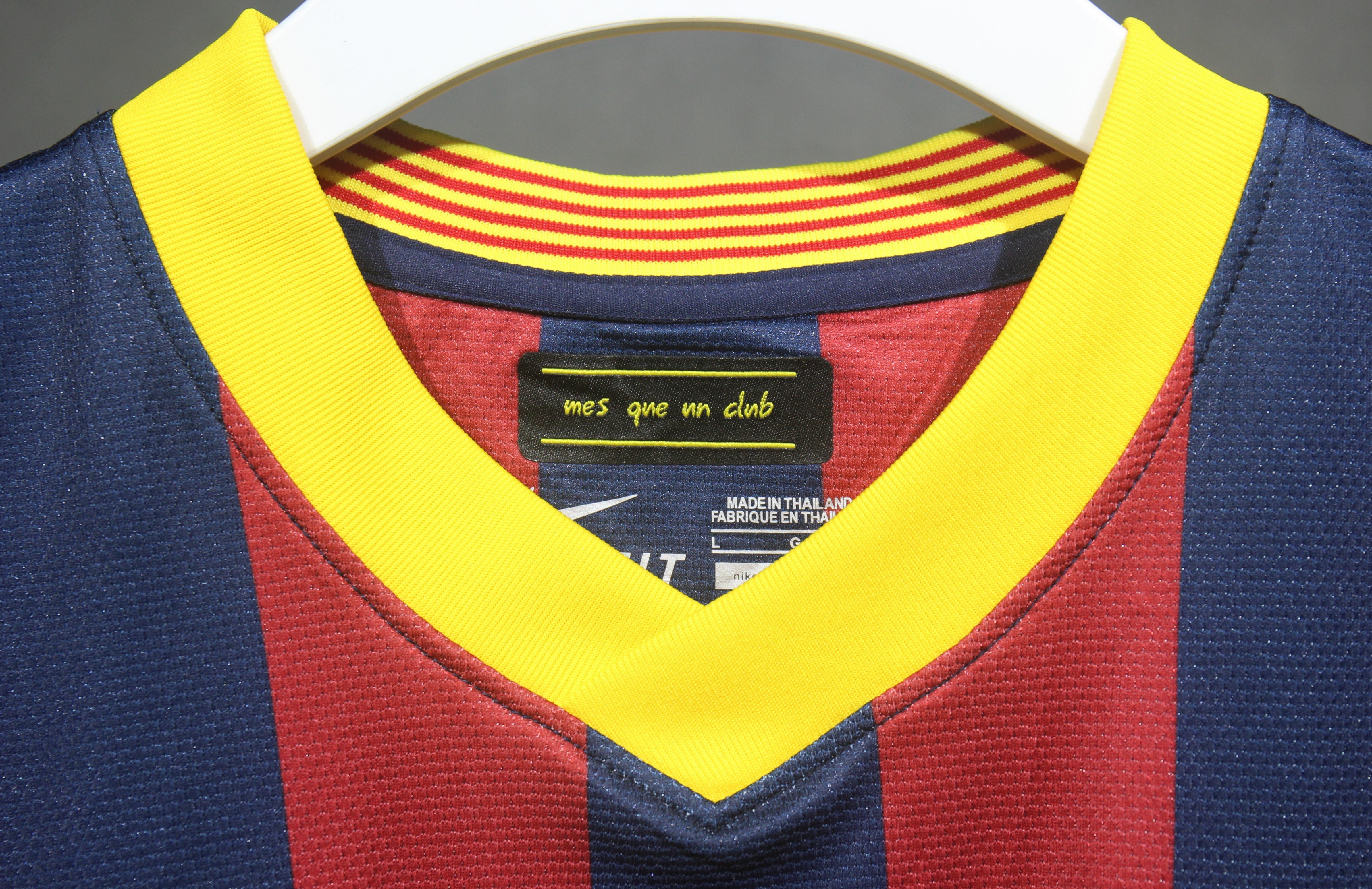 13-14 Barcelona Home Player Retro Jersey/13-14巴萨主场球员