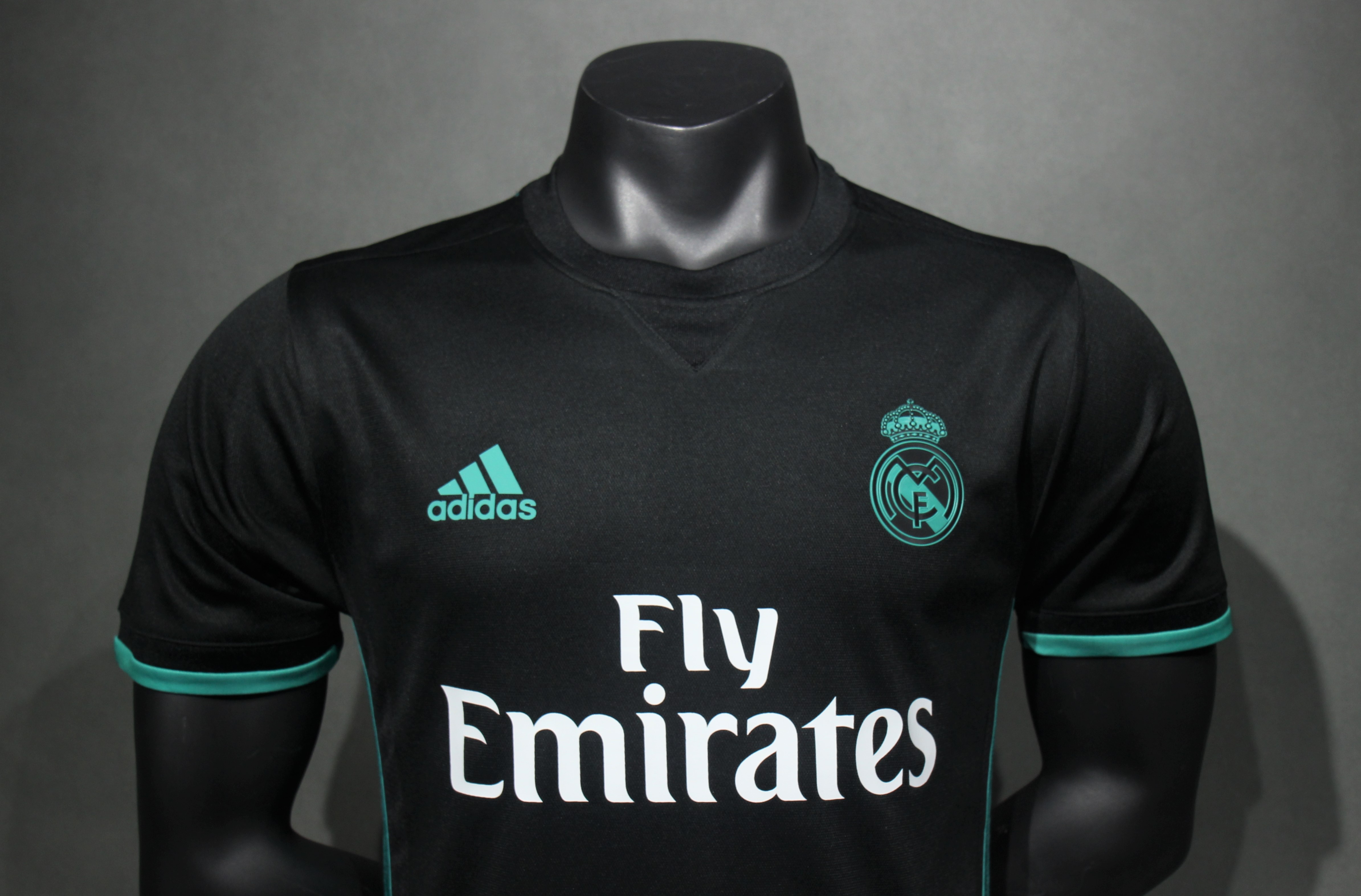 17-18 Real Madrid Away Player Retro Jersey/ 17-18 皇马客场复古球员