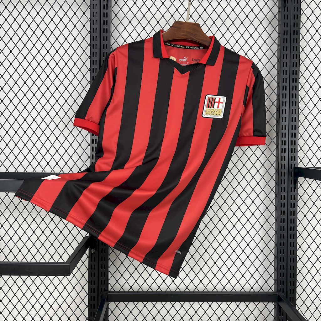 24-25 AC Milan 125th Anniversary Fans Jersey/24-25 AC米兰125周年球迷版