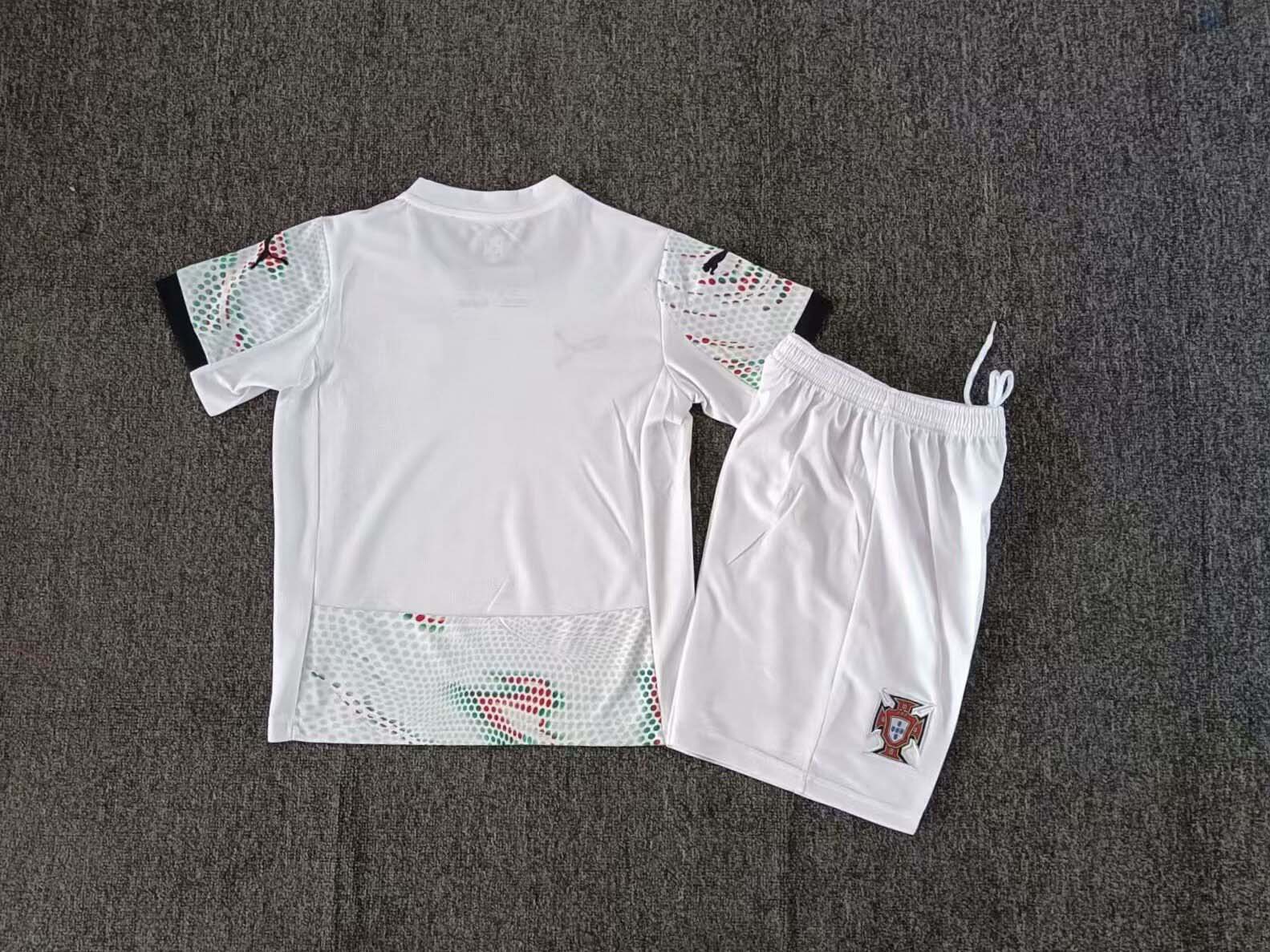 2025 Portugal Away Kid Kit/ 2025 葡萄牙客场童装