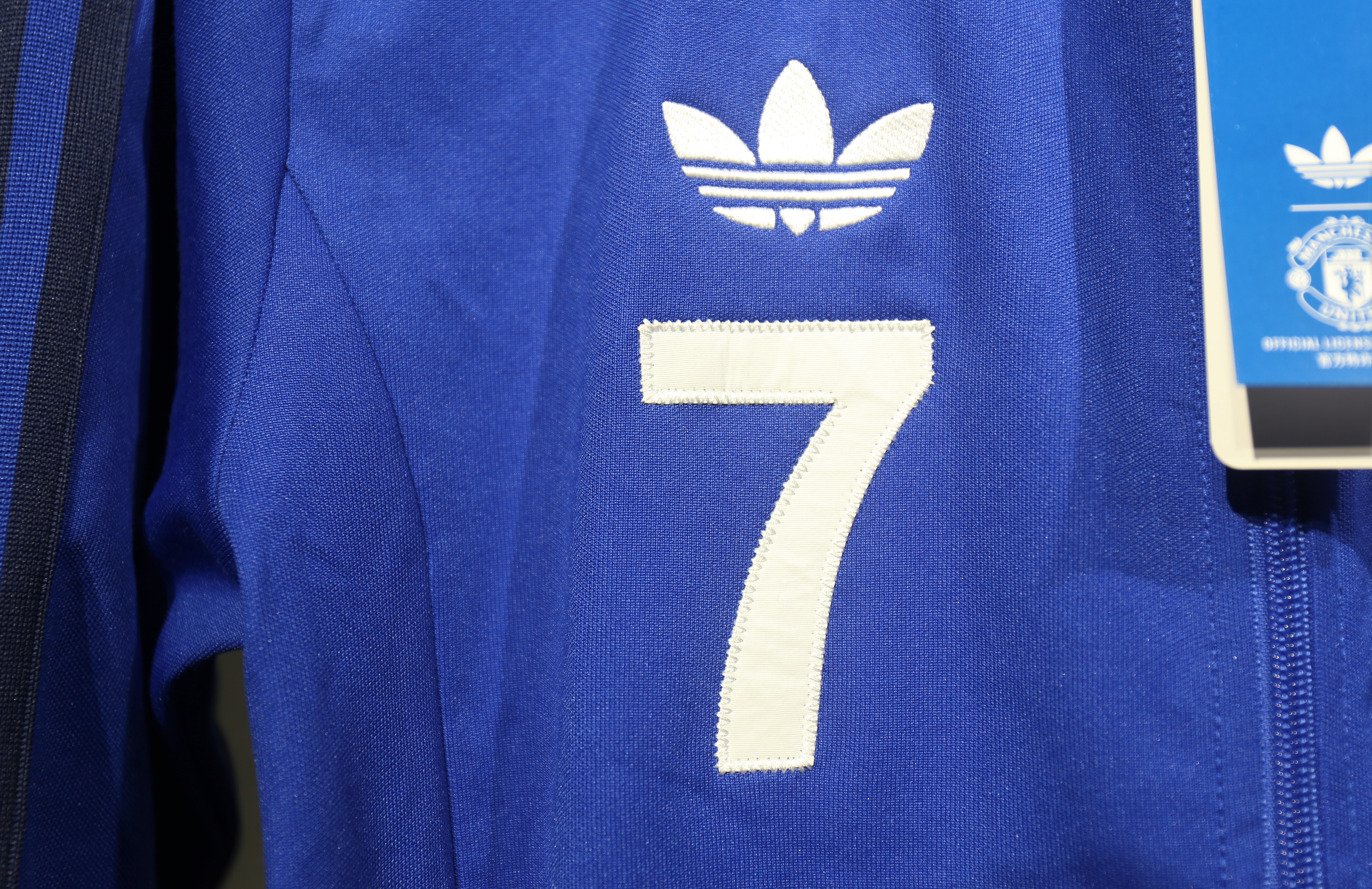 24-25 Manchester United Blue Retro Jacket Suit/ 24-25 曼联蓝色复古夹克套装