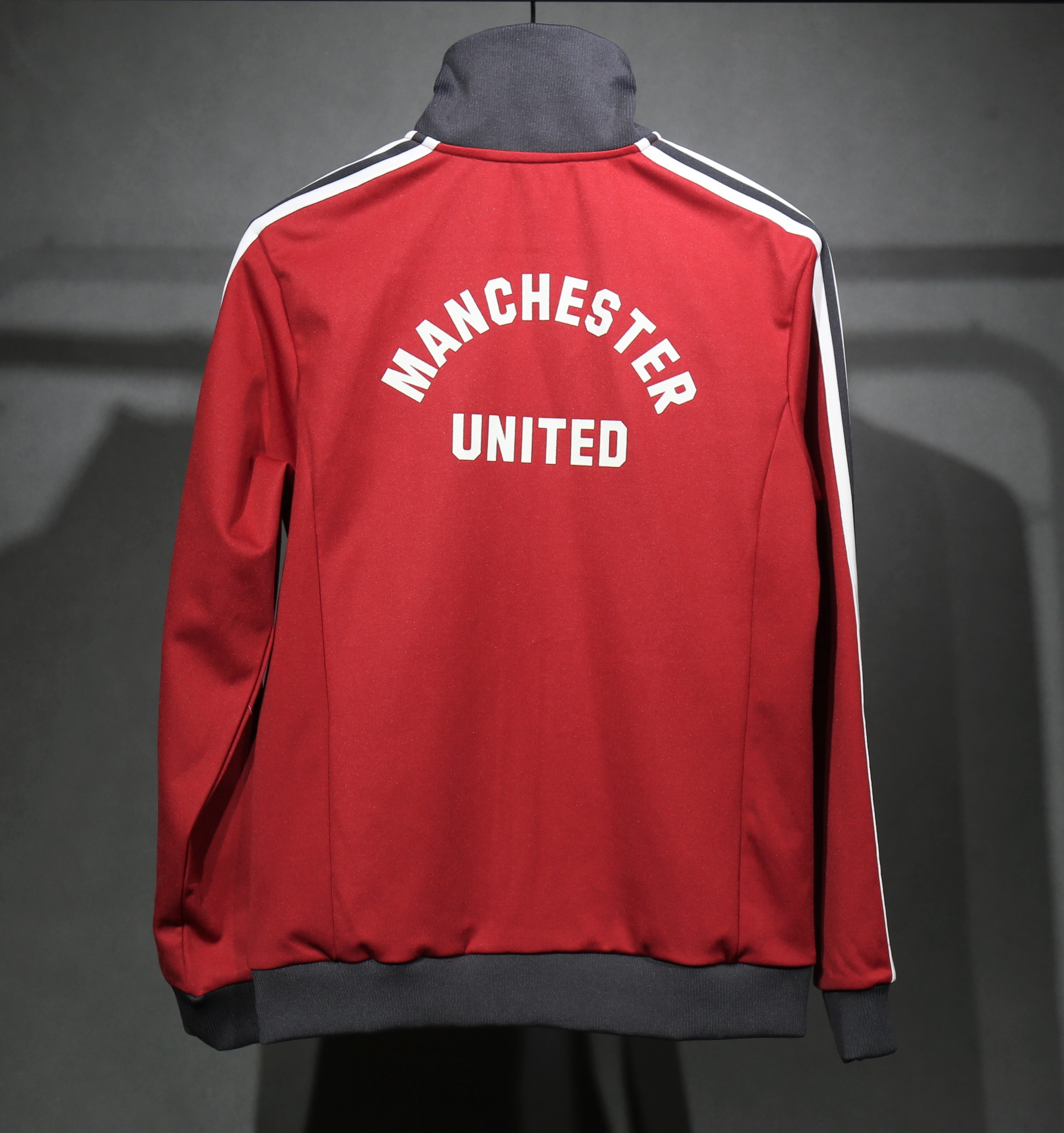 24-25 Manchester United Red Retro Jacket Suit/ 24-25 曼联红色复古夹克套装