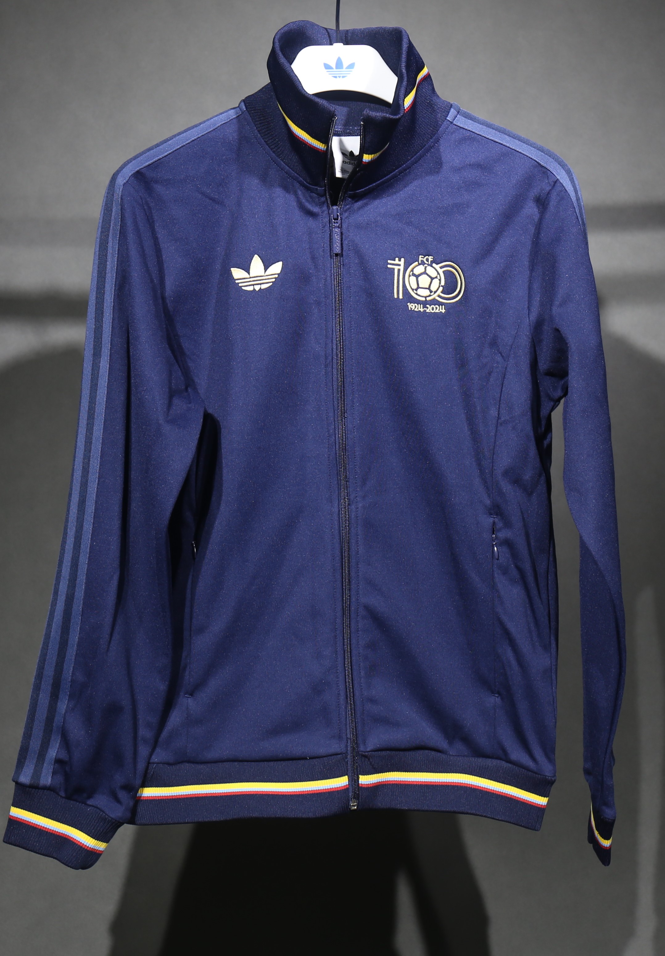 2024 Colombia Blue Retro Jacket Suit/ 2024 哥伦比亚蓝色复古夹克套装